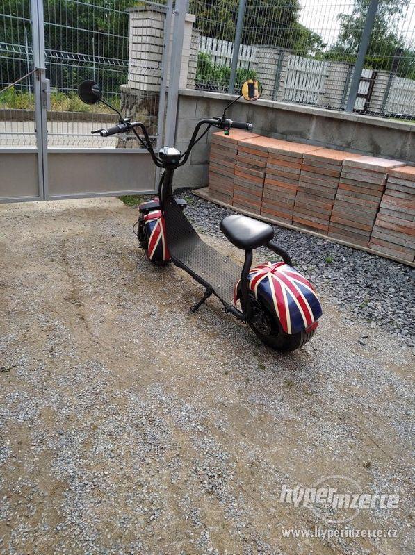 Koloběžka chopper (Harley), 1000W, 60V, 20Ah - foto 3