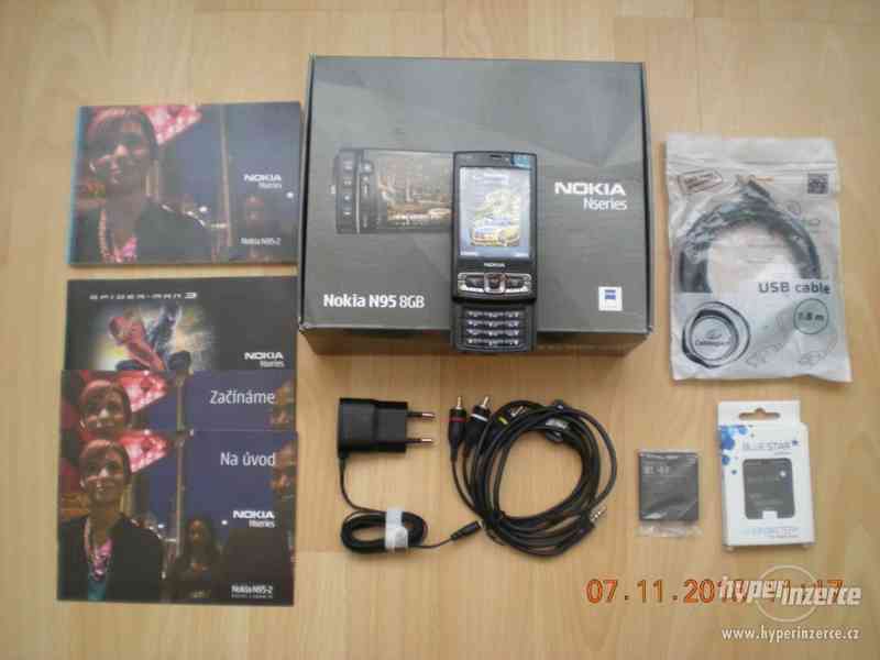 Nokia N95 8GB -telefony ORIGINÁL, plně funkční - foto 2