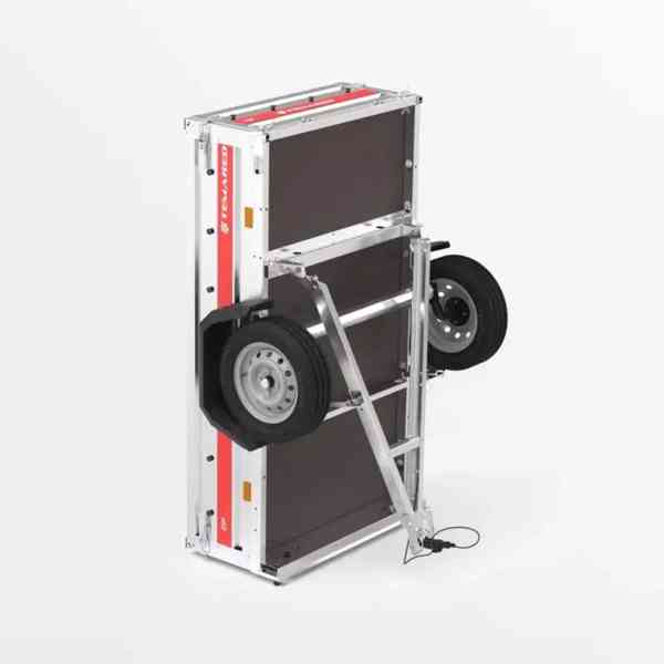 Přívěsný vozík TEMARED ZIP 2010 sklopný 750kg - foto 5