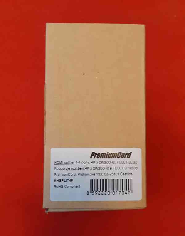 HDMI Spliter 1x4porty Premium Cord - foto 2