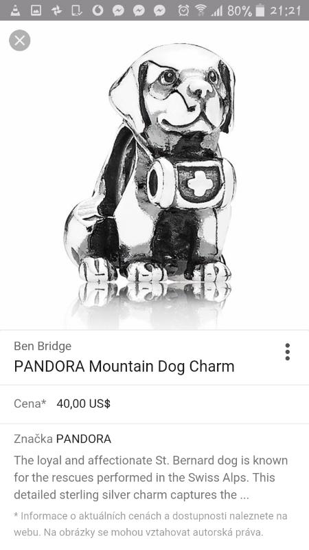 Náramek Pandora s privěsky - foto 5