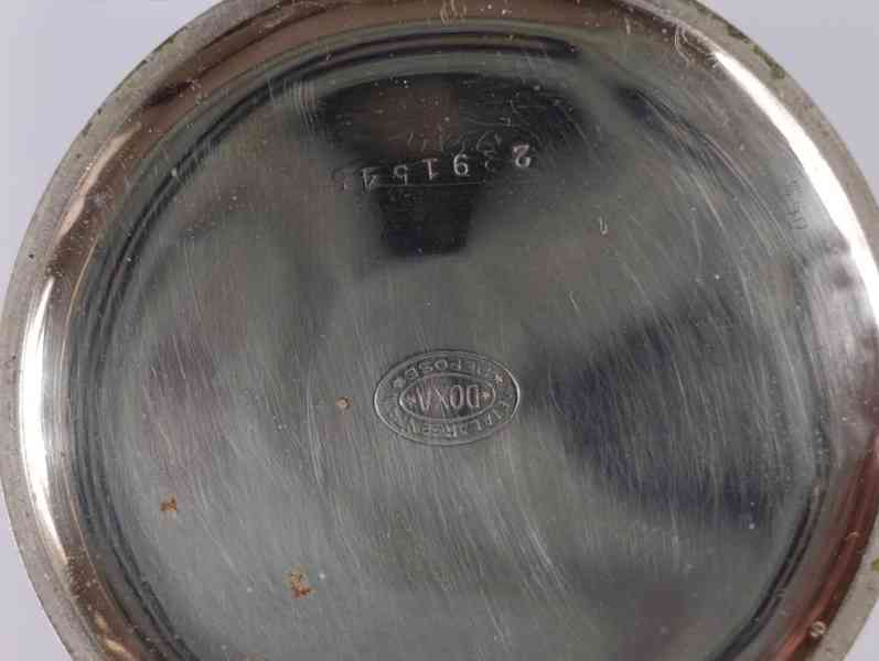 Kapesní hodinky DOXA s medailema. erotický motiv - foto 6