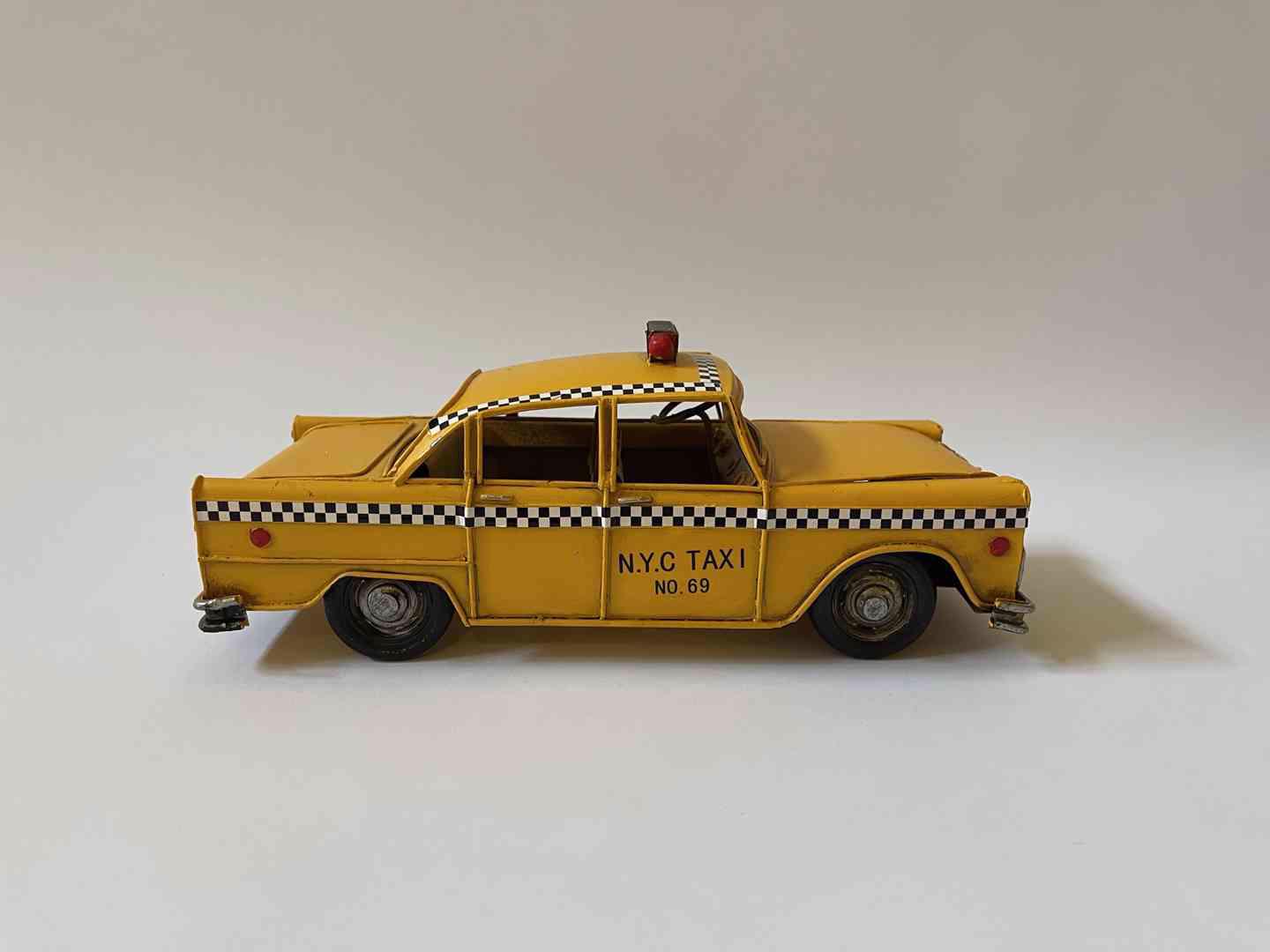 N.Y.C. Taxi - kovový model auta - foto 1