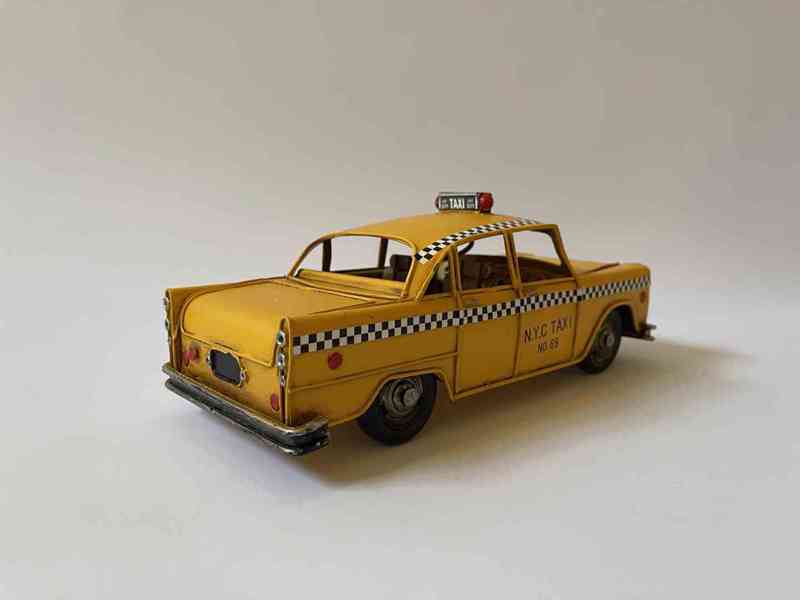 N.Y.C. Taxi - kovový model auta - foto 3