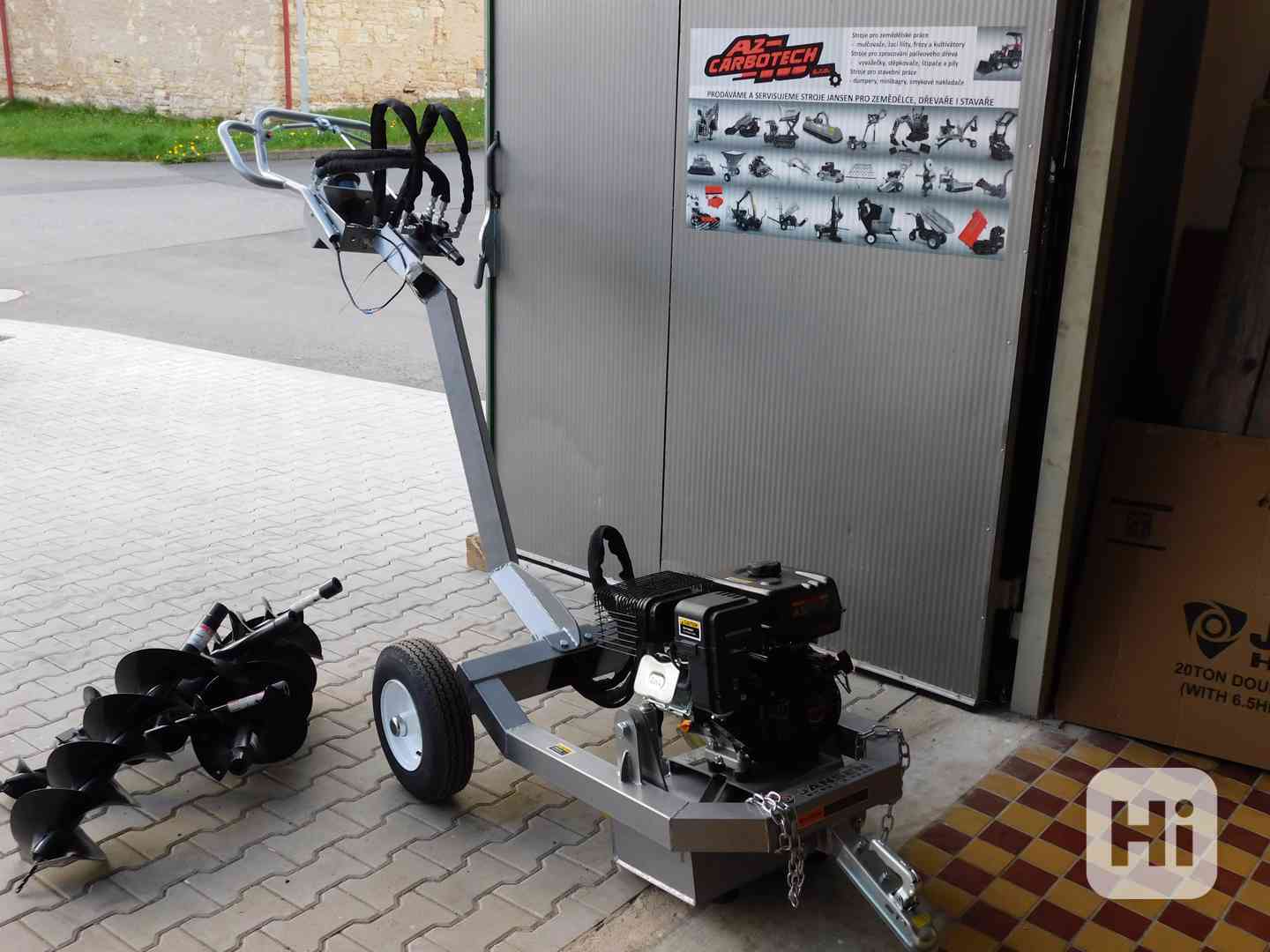 Jansen PB-100 Hydraulická benzínová vrtačka - foto 1