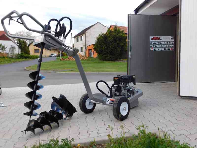 Jansen PB-100 Hydraulická benzínová vrtačka - foto 6