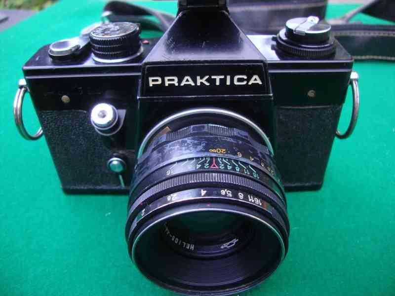 Foto fotoaparát PRAKTICA PLC 2 + objektiv Helios 44-2 58mm - foto 11