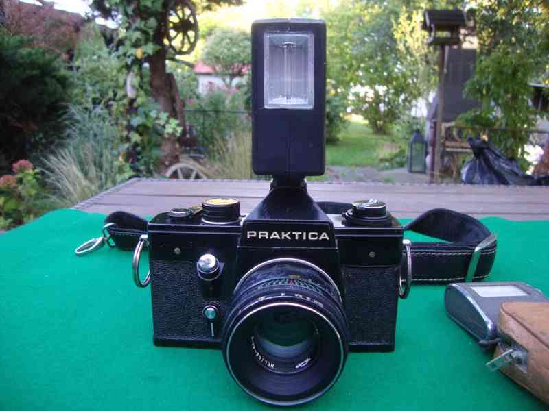 Foto fotoaparát PRAKTICA PLC 2 + objektiv Helios 44-2 58mm - foto 2