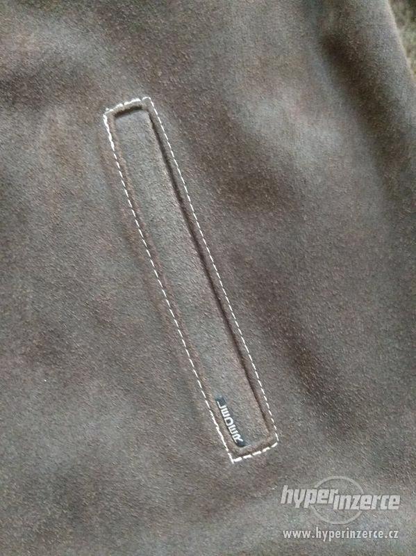 Nová pánská kožená bunda s vnitřní vestou - XL - foto 7
