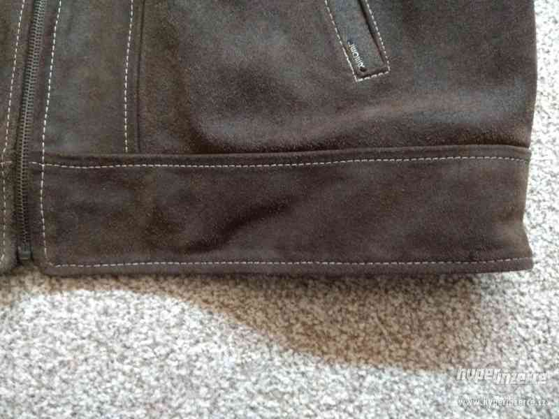 Nová pánská kožená bunda s vnitřní vestou - XL - foto 9
