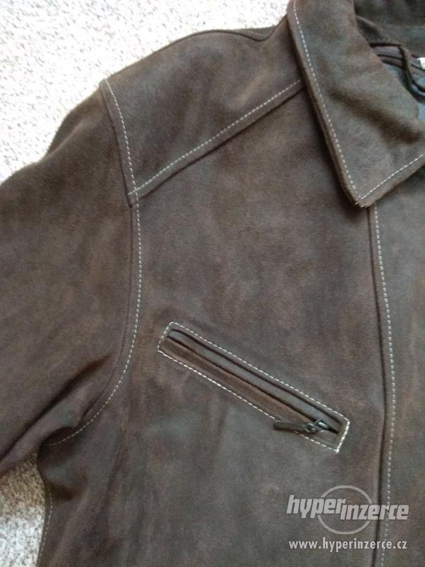 Nová pánská kožená bunda s vnitřní vestou - XL - foto 10