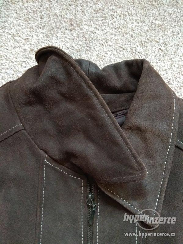 Nová pánská kožená bunda s vnitřní vestou - XL - foto 11