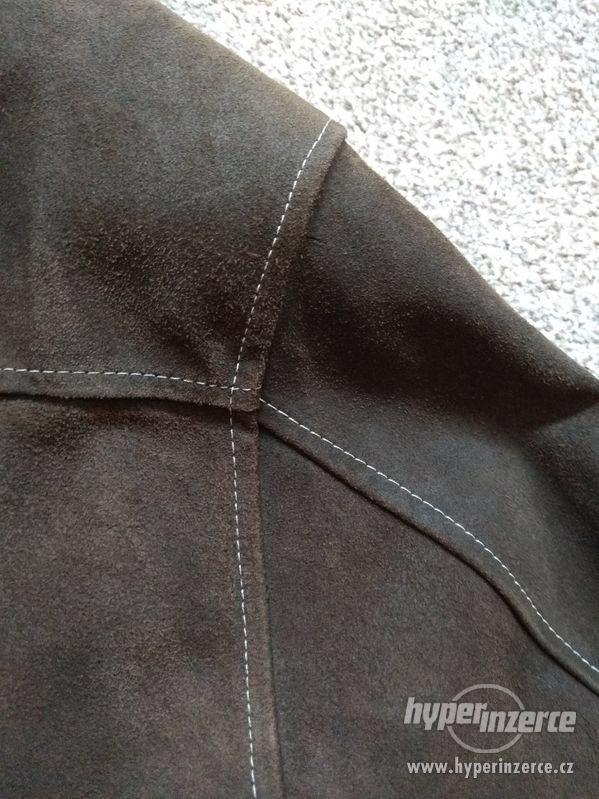 Nová pánská kožená bunda s vnitřní vestou - XL - foto 16