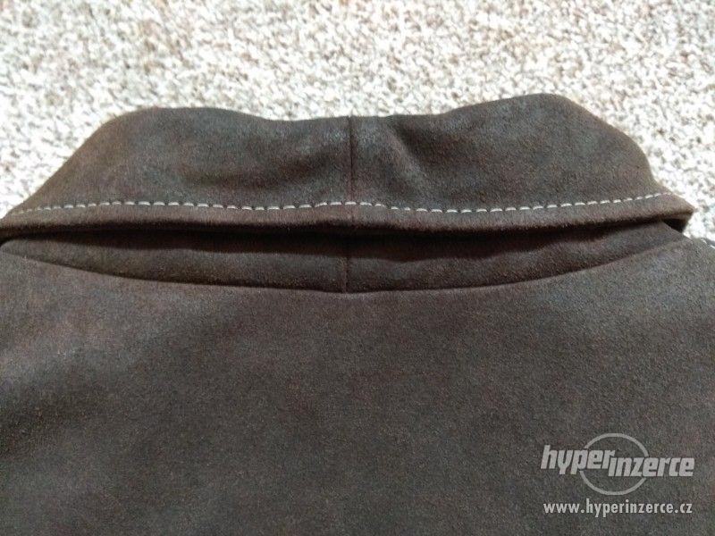 Nová pánská kožená bunda s vnitřní vestou - XL - foto 17