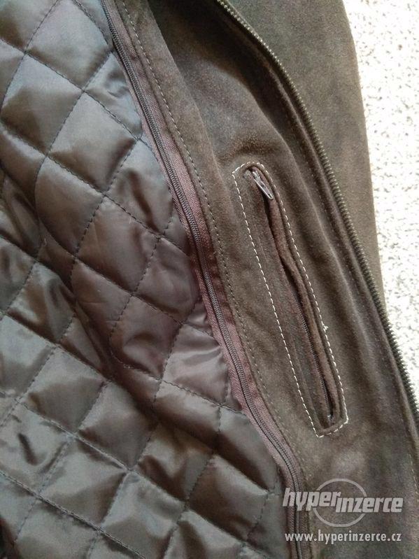 Nová pánská kožená bunda s vnitřní vestou - XL - foto 23