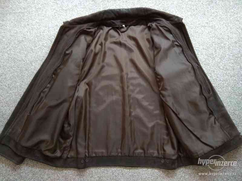 Nová pánská kožená bunda s vnitřní vestou - XL - foto 25