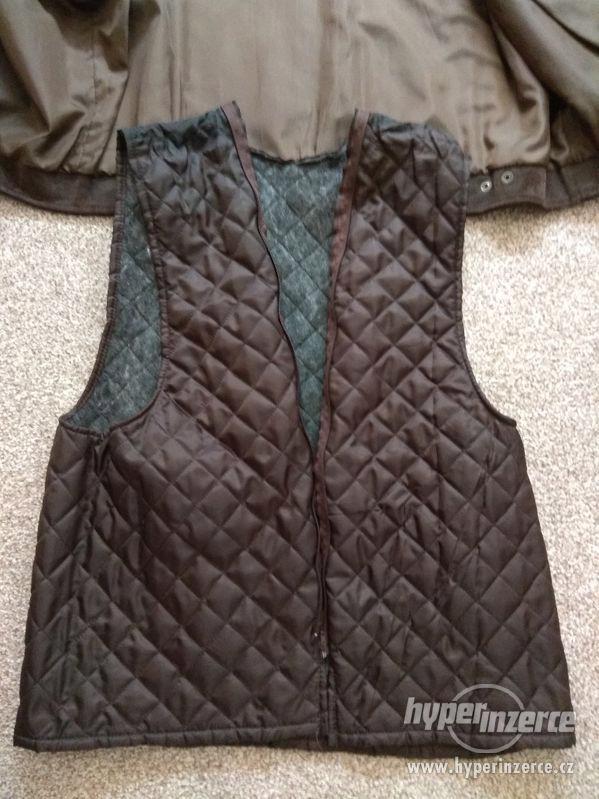 Nová pánská kožená bunda s vnitřní vestou - XL - foto 30
