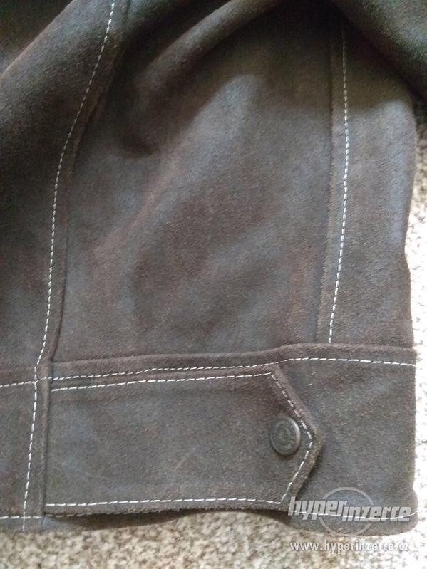 Nová pánská kožená bunda s vnitřní vestou - XL - foto 32