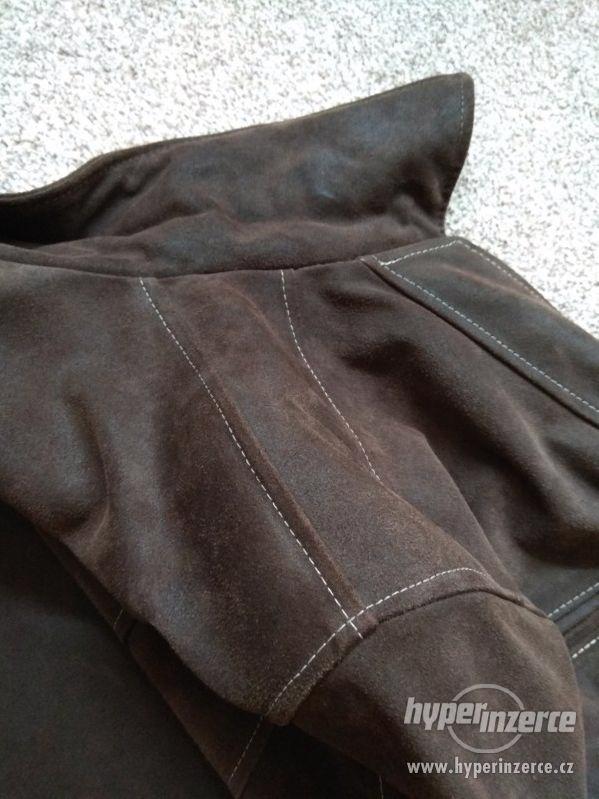 Nová pánská kožená bunda s vnitřní vestou - XL - foto 34