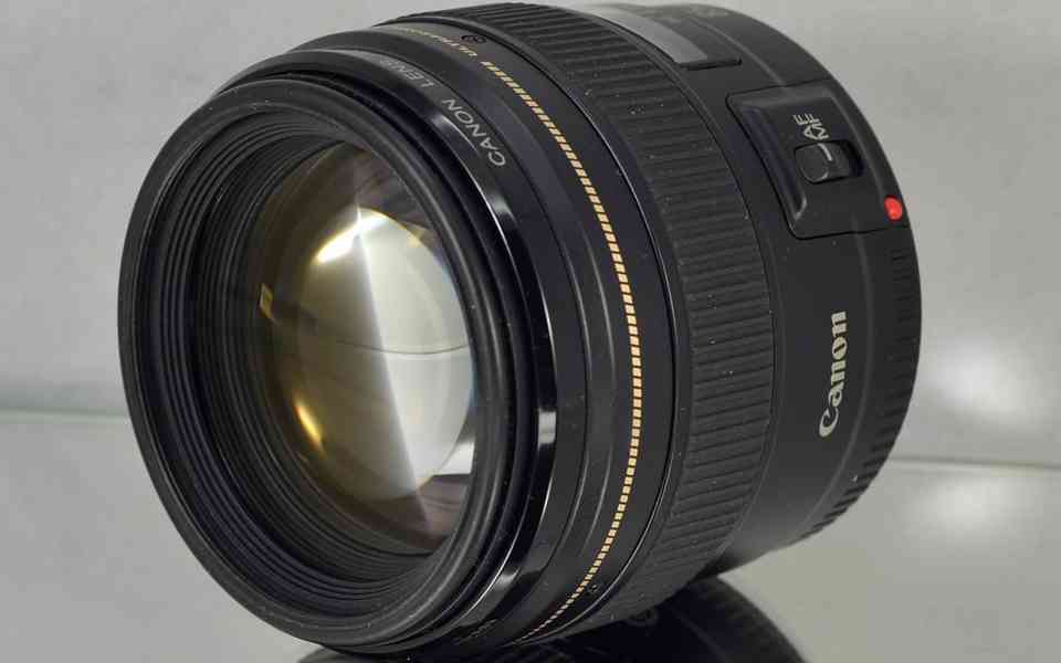 Canon EF 85mm f/1.8 USM  Pevný Portrétový*UV - foto 4