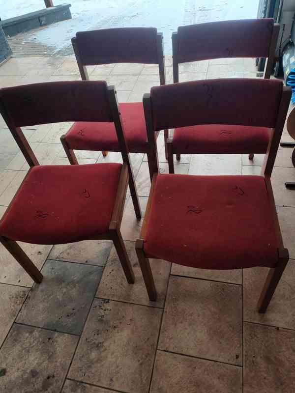 Jídelní židle 4ks - foto 2