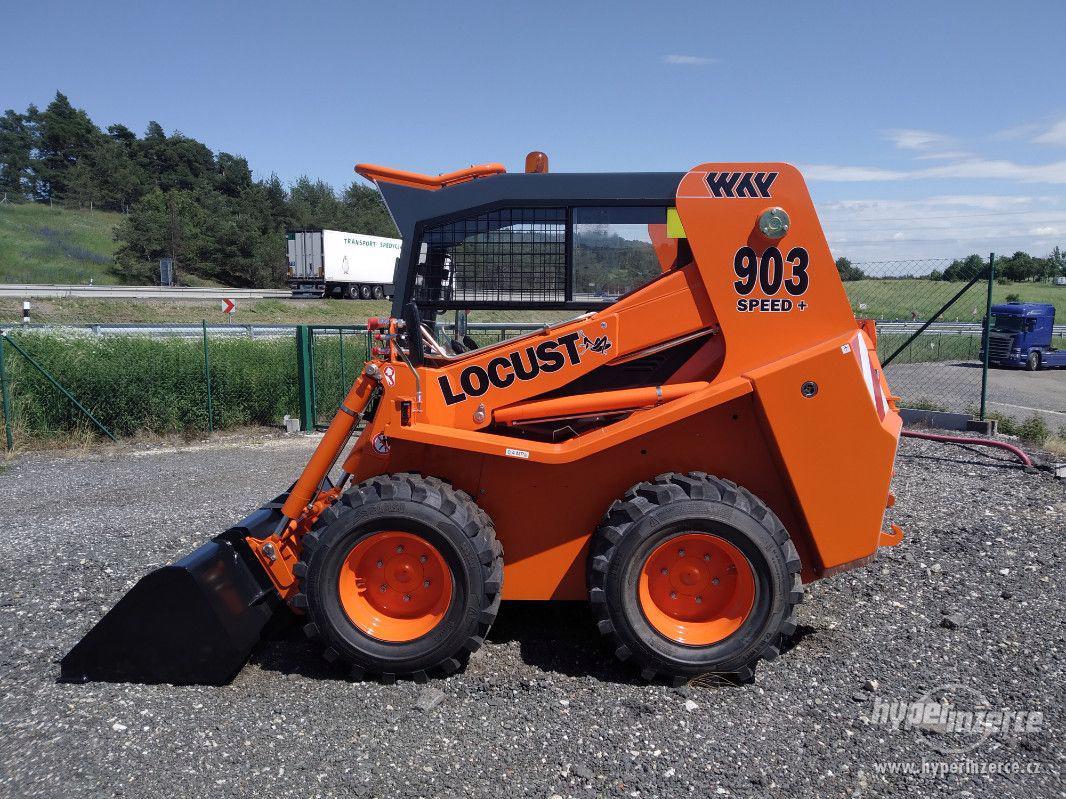 Locust 903, smykový nakladač, bobek, smykáč, UNC - foto 1