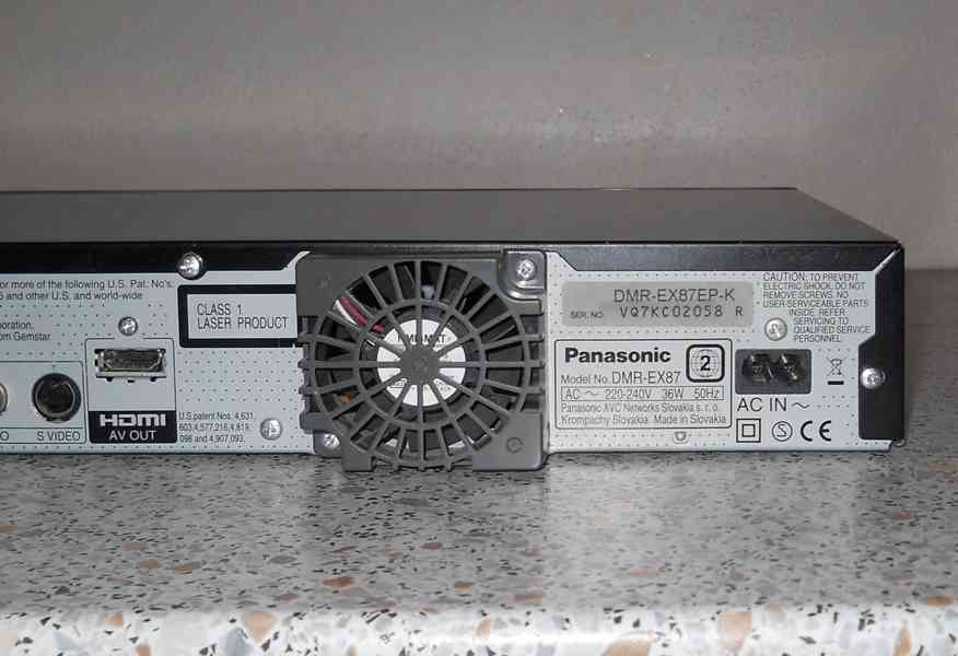 DVD rekordér Panasonic DMR-EX87 - foto 7