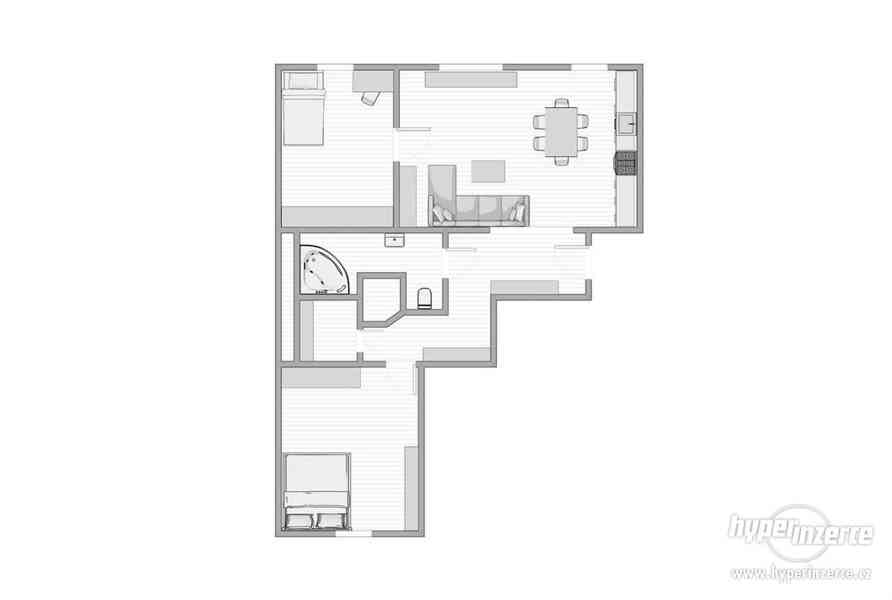 Prodej bytu 3+kk 81 m2 Biskupcova, Praha Žižkov - foto 16