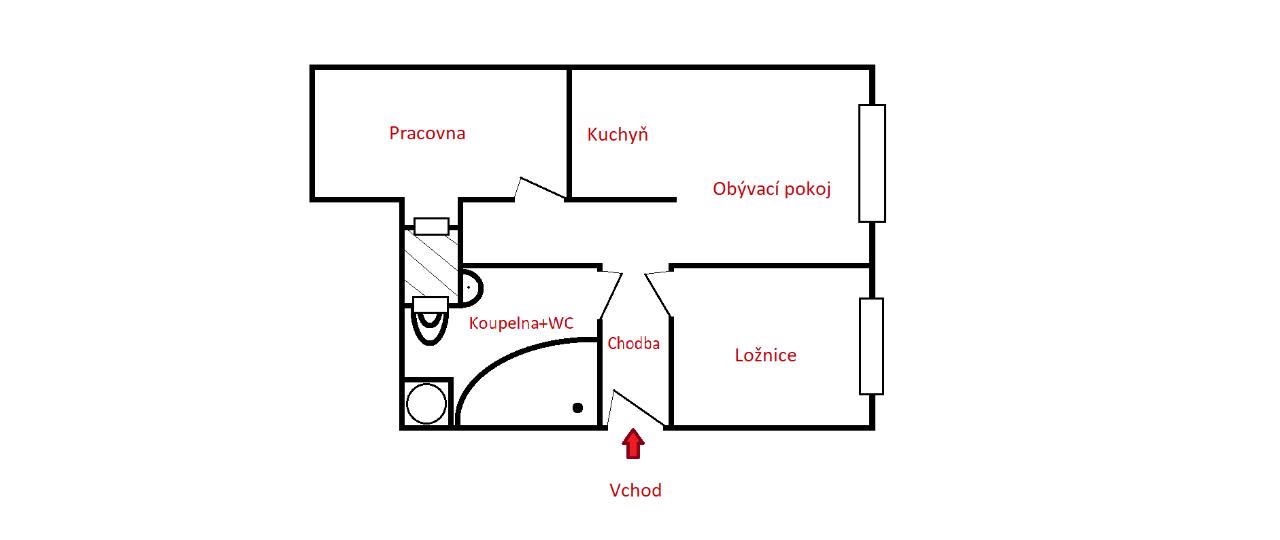 Prodej luxusního bytu 3+kk, 57 m², Praha 5 Smíchov - foto 17