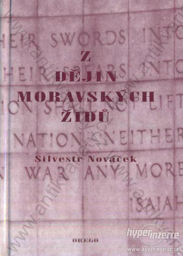 Z dějin moravských Židů Silvestr Nováček - foto 1