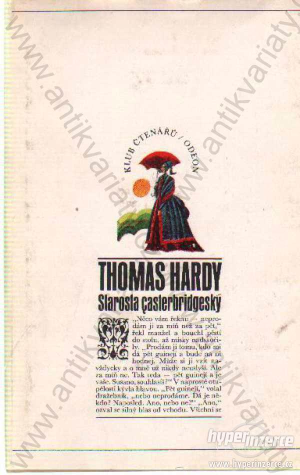 Starosta casterbridgeský Thomas Hardy - foto 1