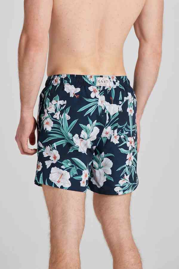 GANT OLEANDER PRINT SWIM SHORTS pánské plavky XXL - foto 3