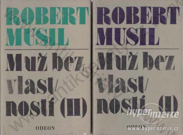 Muž bez vlastností - 2 svazky Robert Musil 1980 - foto 1