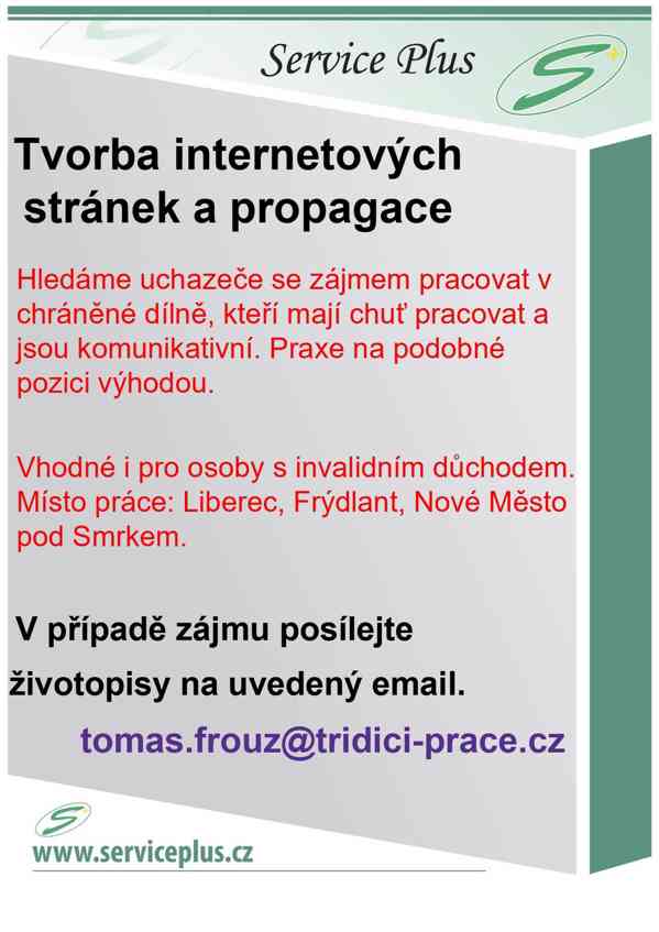 Tvorba internetových stránek a propagace - foto 1