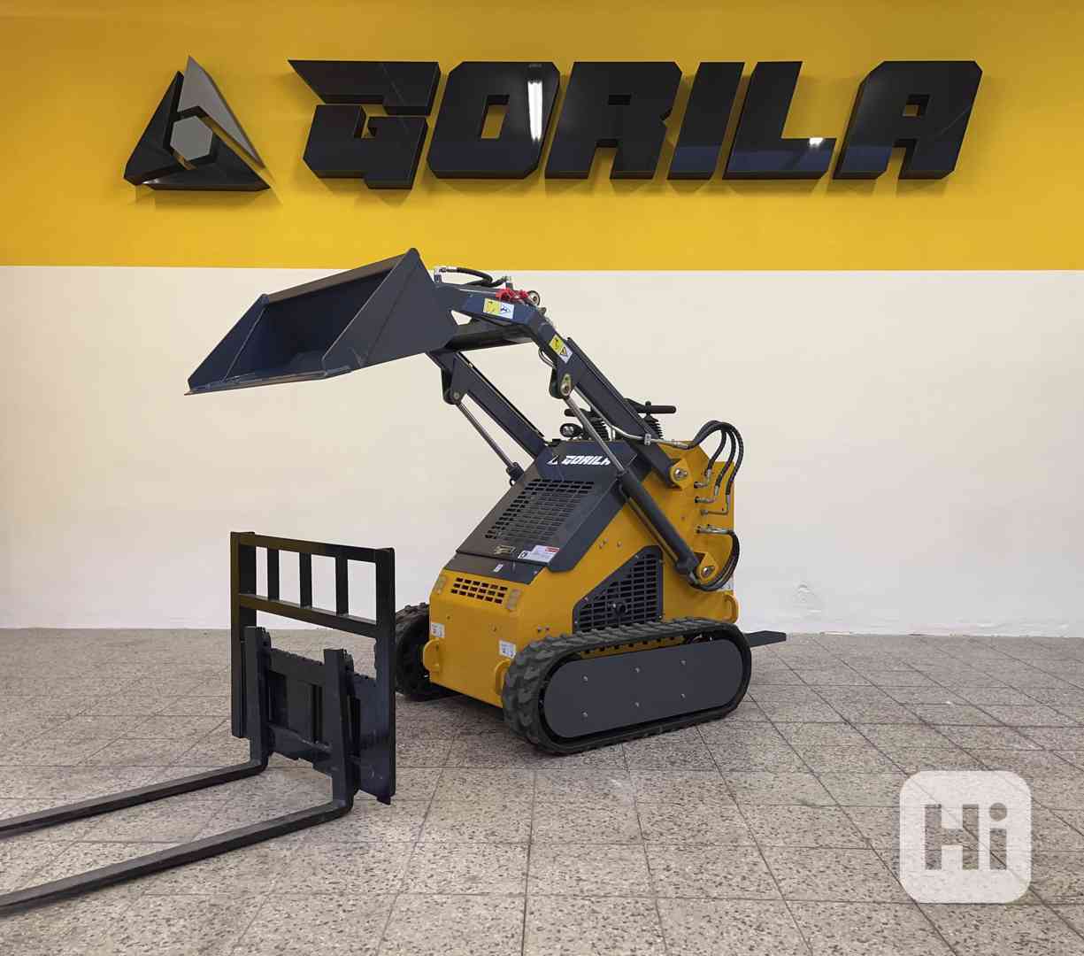Pásový mininakladač GORILA GT-380 VÝRAZNÁ SLEVA!!  - foto 1