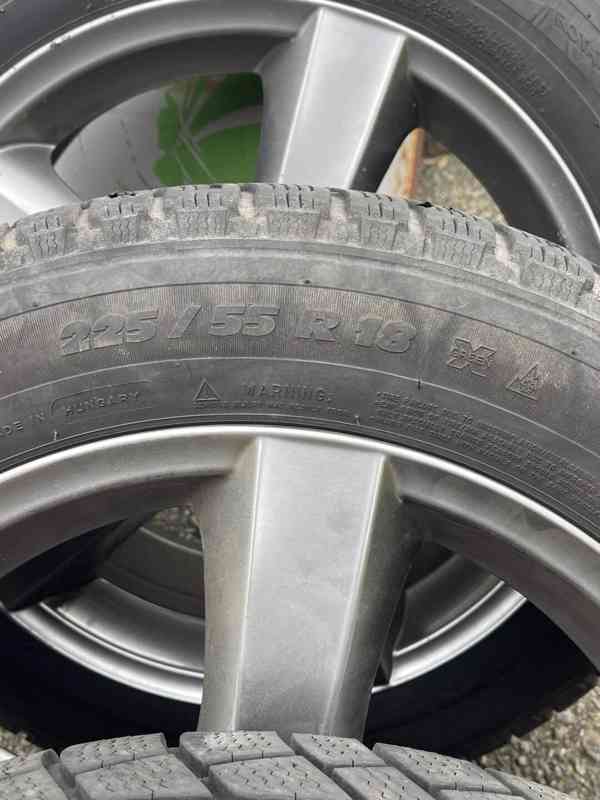 Prodam alu.disky a pneumatiky.Foto v prilohe..225/55 R18 98H - foto 3