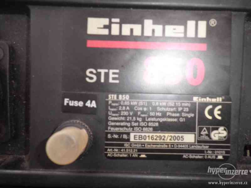 Elektrocentrála EINHELL STE 850 - foto 3