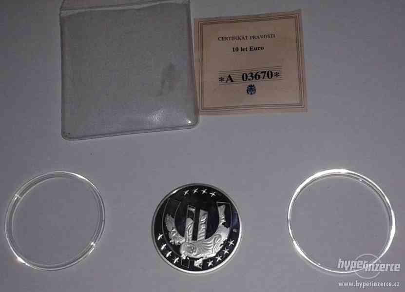 Pamětní mince k 10ti letům EURA - foto 1