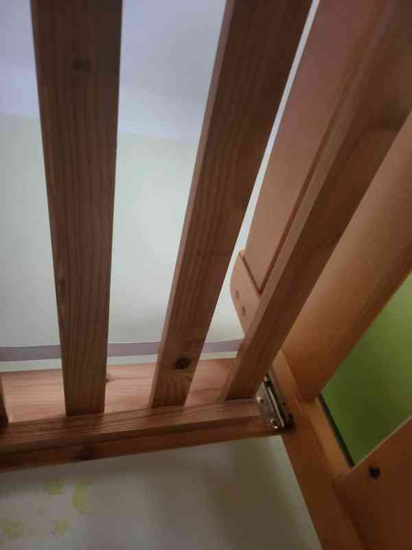 Dřevěná palanda/vysoká postel z masivu - foto 7