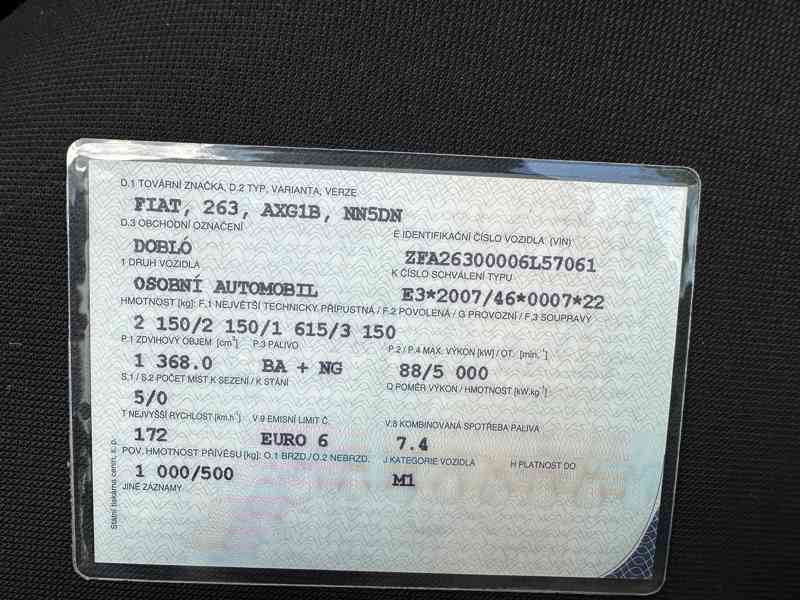 FIAT Doblo 1.4 CNG - foto 12