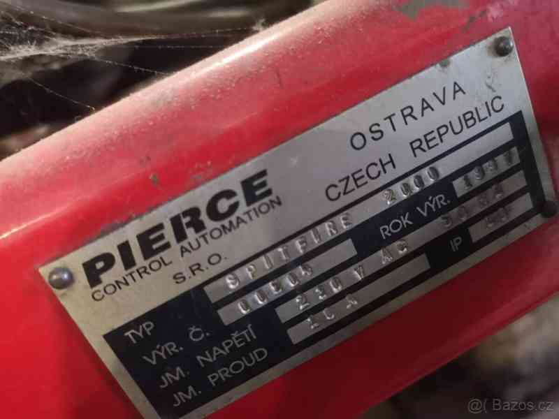 Plazma Pierce control SPITFIRE 2000 - řezací stroj - foto 3