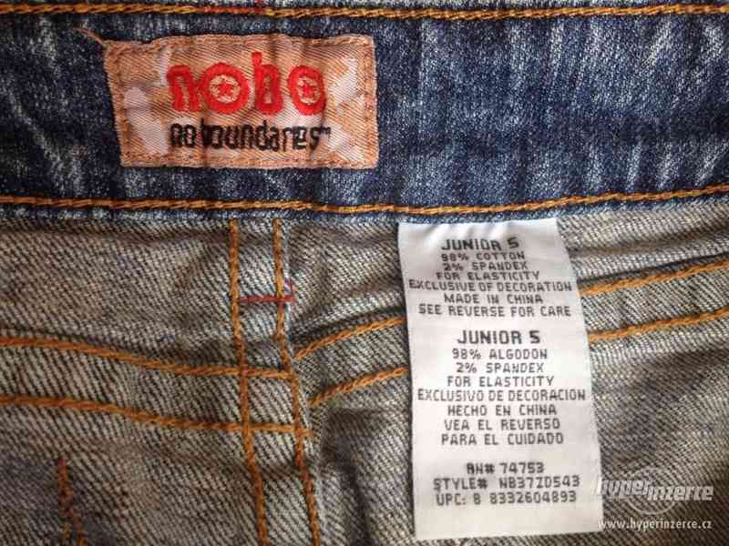 Značková americká jeans sukně od NOboundares - foto 4