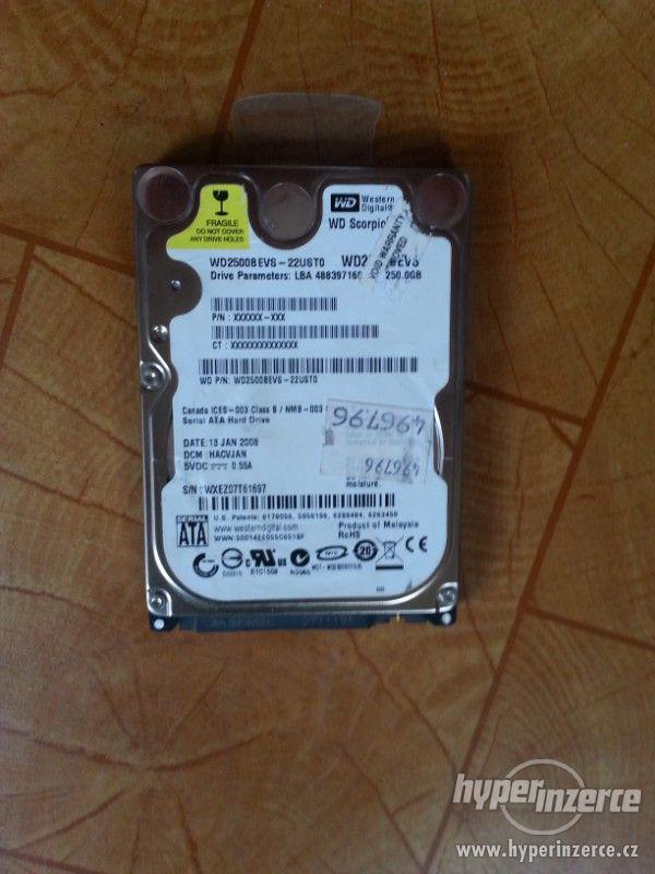 Hard disk- 250 GB - foto 1