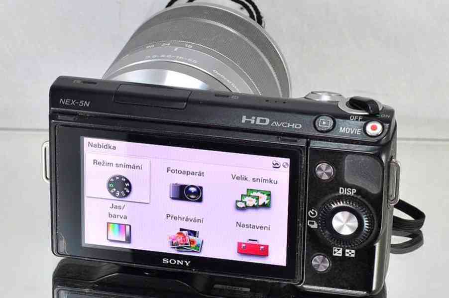Sony NEX-5N+18-55mm *DSLM*Full HDV*BAG*13600 Exp - foto 7