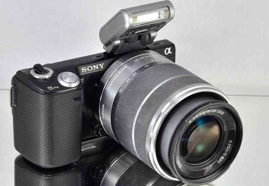 Sony NEX-5N+18-55mm *DSLM*Full HDV*BAG*13600 Exp - foto 4