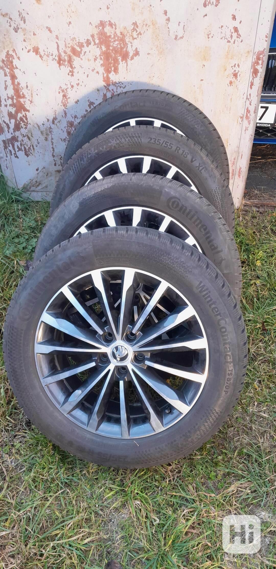 ALU kola ŠKODA Kodiaq 235/55 R18 - foto 1