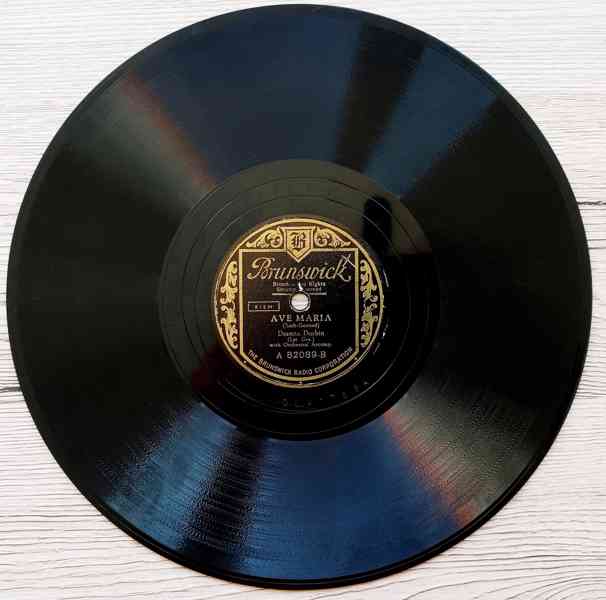 AVE MARIA a ALLELUJA - Starožitná šelaková gramofonová deska - foto 1