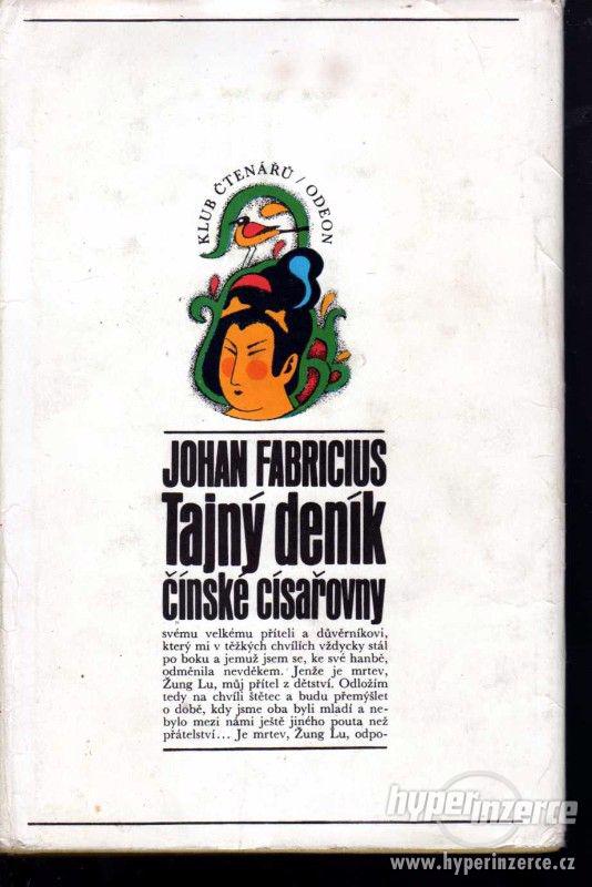 Tajný deník čínské císařovny  Johan Fabricius 1971 1.vydán - foto 1