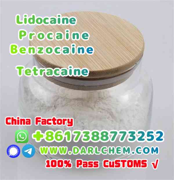 Lidocaine Benzocaine Procaine raw Powder 137-58-6 darl Suppl - foto 4