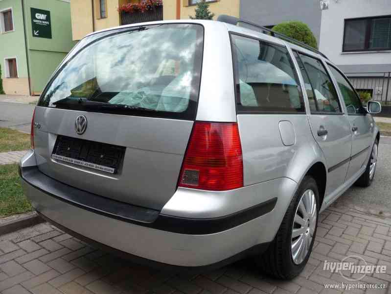 VOLKSWAGEN GOLF IV 1.4i KOMBI, KLIMATIZACE, NOVÁ STK, - foto 6